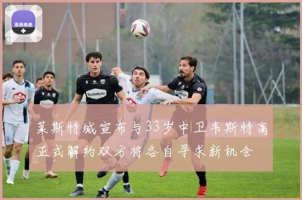 莱斯特城宣布与33岁中卫韦斯特高正式解约双方将各自寻求新机会